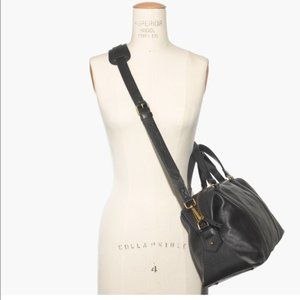 Madewell: Black Glasgow Satchel